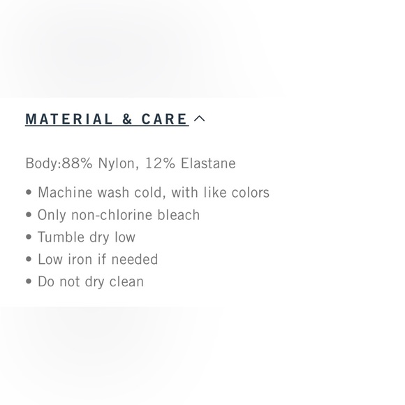 NWT A&F White Crop Tank - Picture 7 of 7